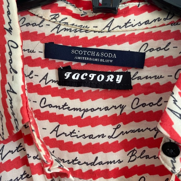 Scotch and Soda viscose light shirt - Picture 2 of 8